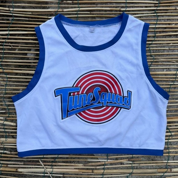 Tune Squad Lola Bunny Jersey Crop Top Women's Size Small - Picture 1 of 8